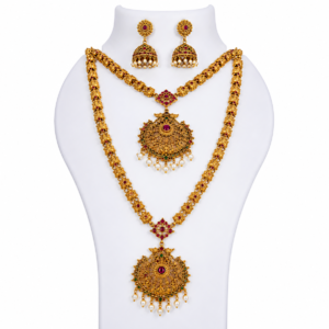 Antique Temple Necklace Set